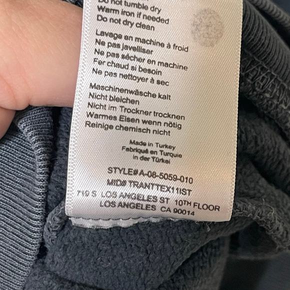 Anine Bing City Love Sweatshirt in grey sz XS - Picture 7 of 8